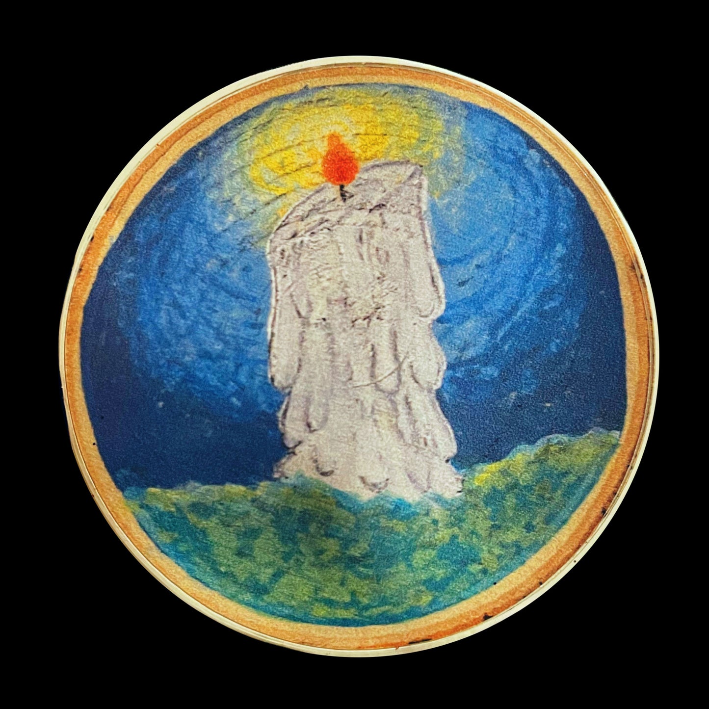Melting Candle SticKer