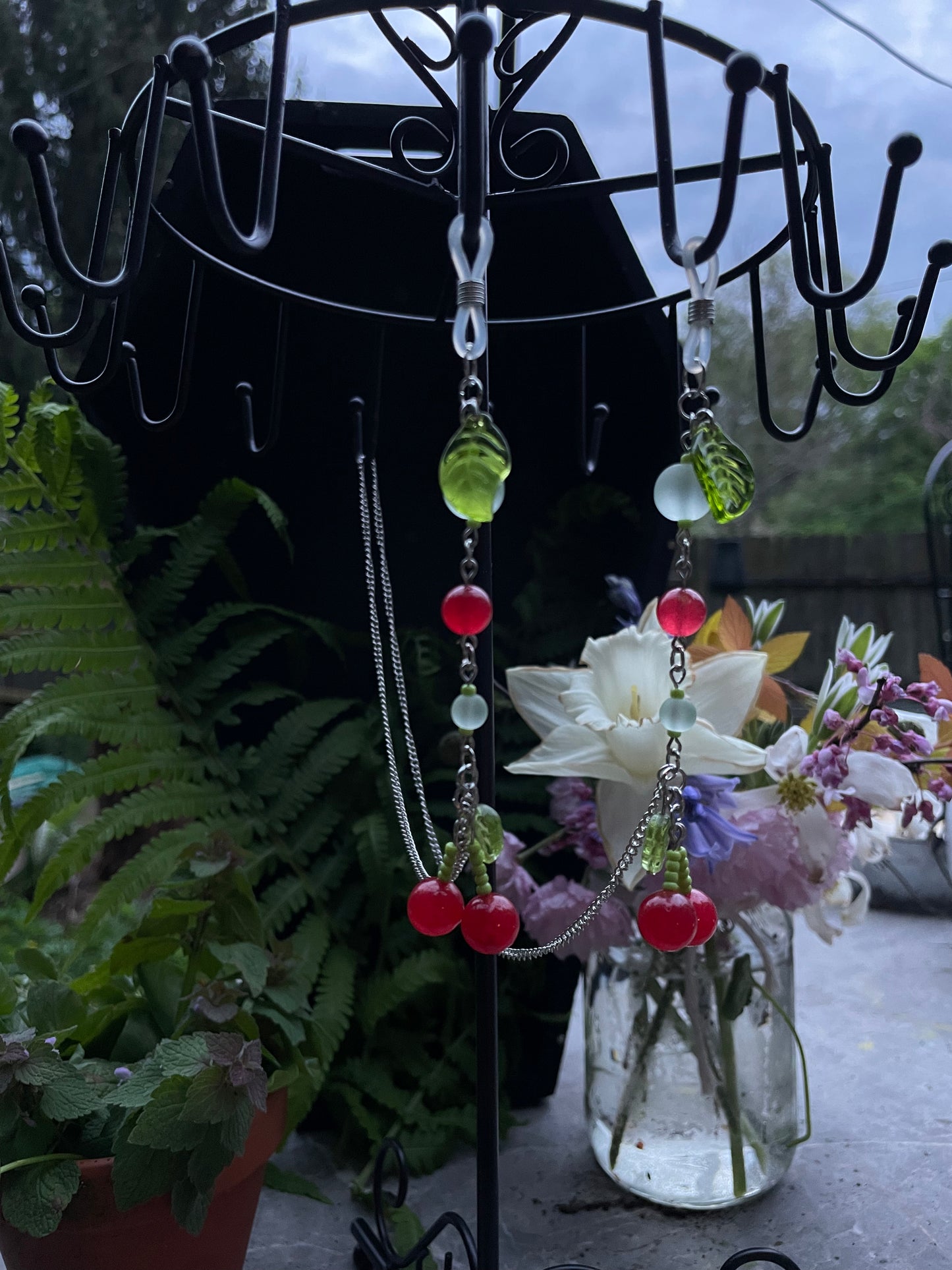 Cherries Glasses Chain